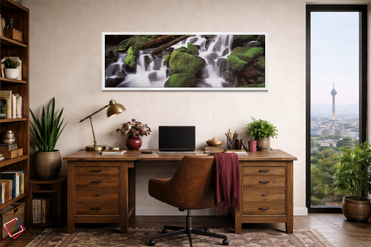 تابلو دکوراتیو Olympic National Park, Washington State, USA,آبشار پله… اثر پانورامیک ایمجز - D1W