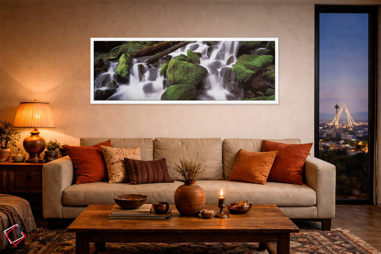 تابلو دکوراتیو Olympic National Park, Washington State, USA,آبشار پله… اثر پانورامیک ایمجز - D4W