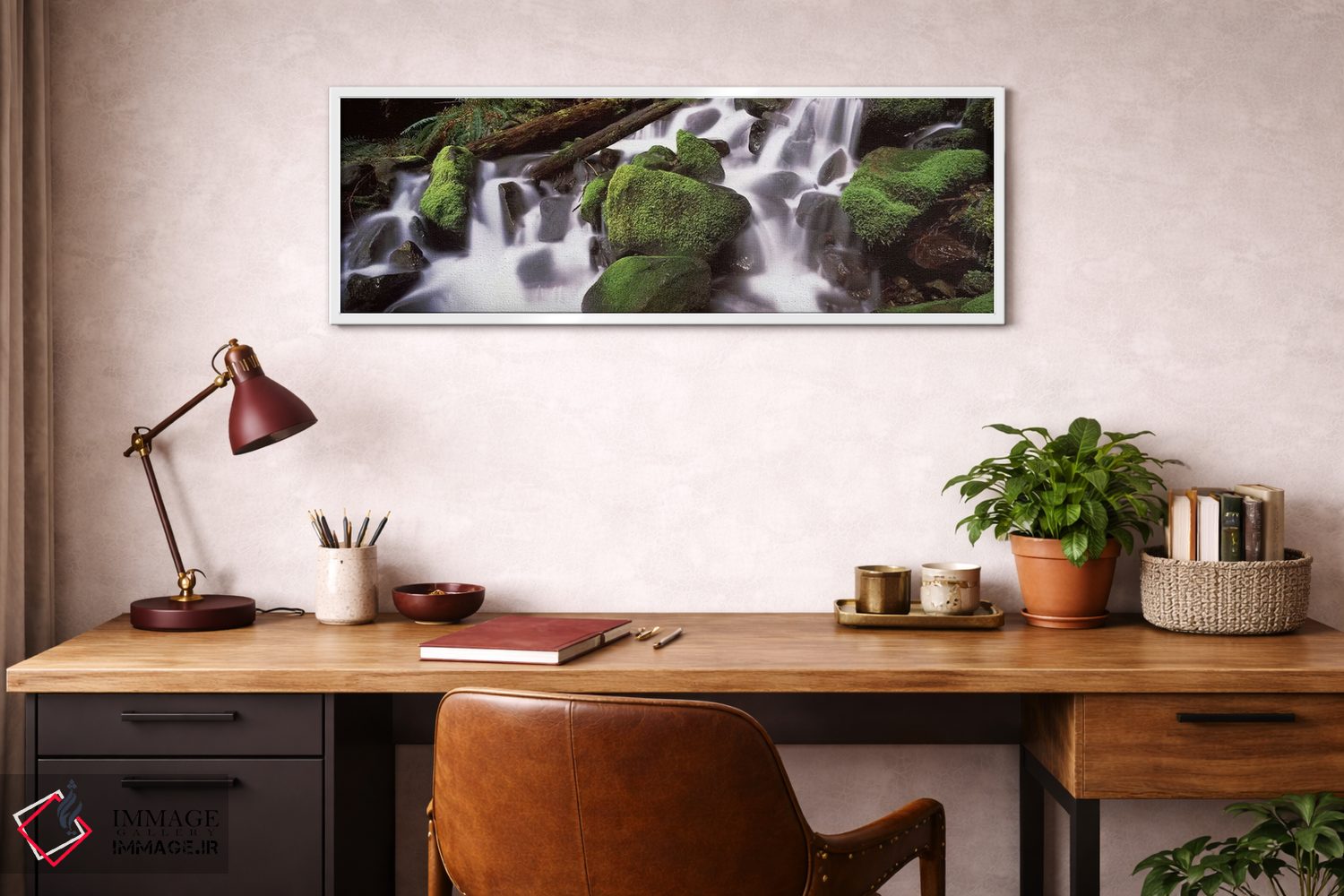 تابلو دکوراتیو Olympic National Park, Washington State, USA,آبشار پله… اثر پانورامیک ایمجز - D3W