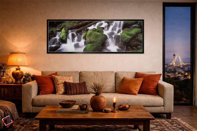 تابلو دکوراتیو Olympic National Park, Washington State, USA,آبشار پله… اثر پانورامیک ایمجز - D5B