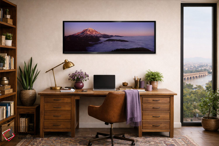 تابلو دکوراتیو Mt Rainier, Pierce County, Washington State, USA,دریایی… اثر پانورامیک ایمجز - D3B