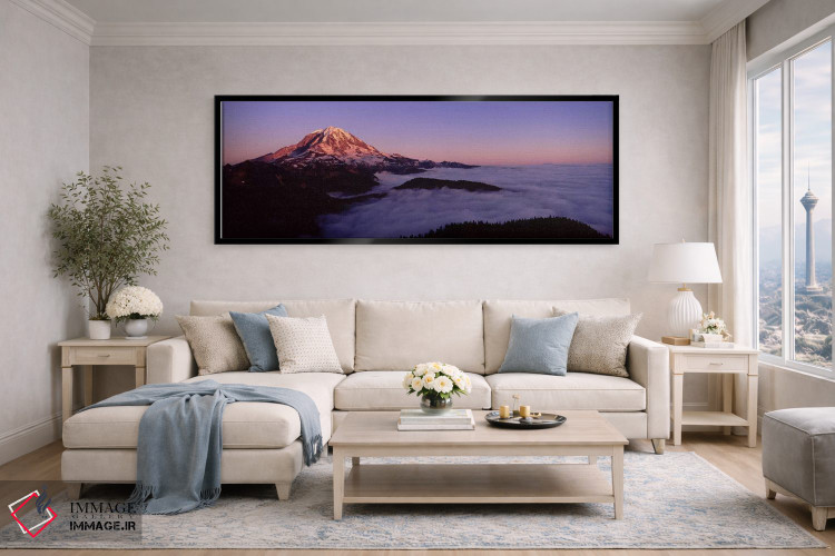 تابلو دکوراتیو Mt Rainier, Pierce County, Washington State, USA,دریایی… اثر پانورامیک ایمجز - D5B