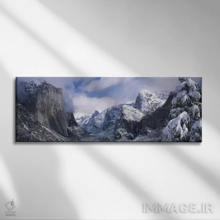 تابلو دکوراتیو Yosemite Valley, Yosemite National Park, California, US… اثر پانورامیک ایمجز - نمای روبهرو روی دیوار