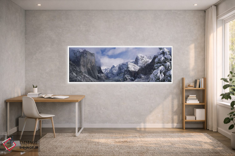 تابلو دکوراتیو Yosemite Valley, Yosemite National Park, California, US… اثر پانورامیک ایمجز - D1W