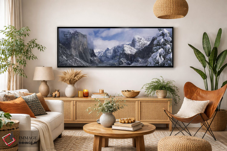تابلو دکوراتیو Yosemite Valley, Yosemite National Park, California, US… اثر پانورامیک ایمجز - D4B