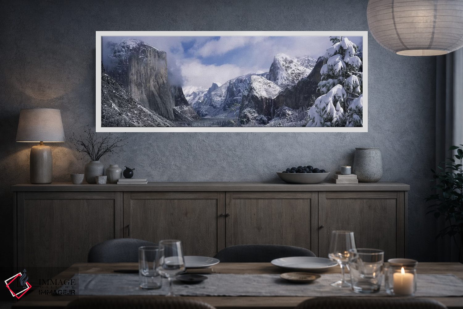 تابلو دکوراتیو Yosemite Valley, Yosemite National Park, California, US… اثر پانورامیک ایمجز - D3W