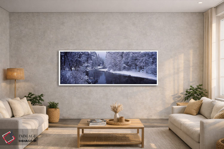 تابلو دکوراتیو Yosemite National Park, California, USA,درختان پوشیده ا… اثر پانورامیک ایمجز - D2W