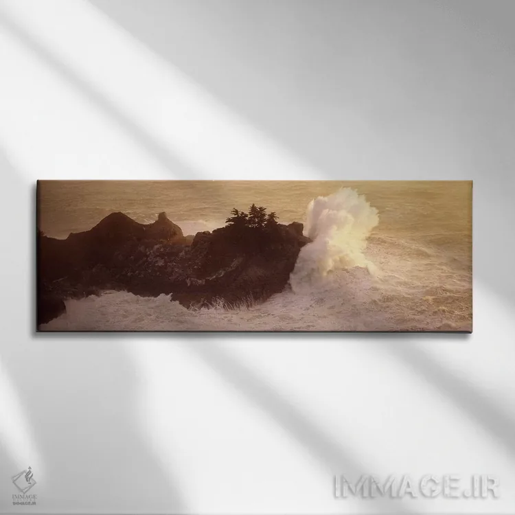 تابلو دکوراتیو McWay Cove, Julia Pfeiffer Burns State Park, Monterey C… اثر پانورامیک ایمجز - نمای روبهرو روی دیوار