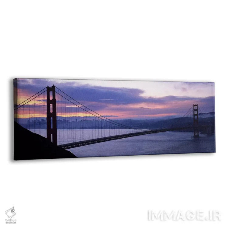 تابلو دکوراتیو Golden Gate Bridge, San Francisco, California, USA,سایه… اثر پانورامیک ایمجز - نمای پرسپکتیو محصول