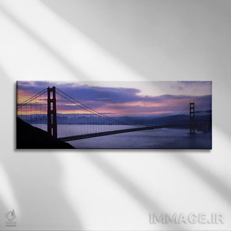 تابلو دکوراتیو Golden Gate Bridge, San Francisco, California, USA,سایه… اثر پانورامیک ایمجز - نمای روبهرو روی دیوار