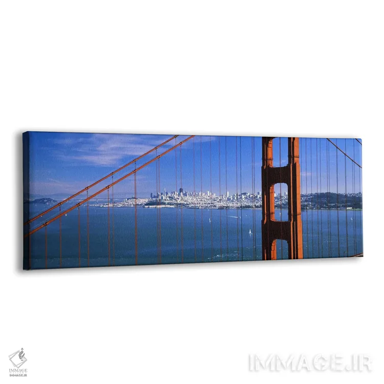 تابلو دکوراتیو Golden Gate Bridge, San Francisco, California, USA,پل م… اثر پانورامیک ایمجز - نمای پرسپکتیو محصول