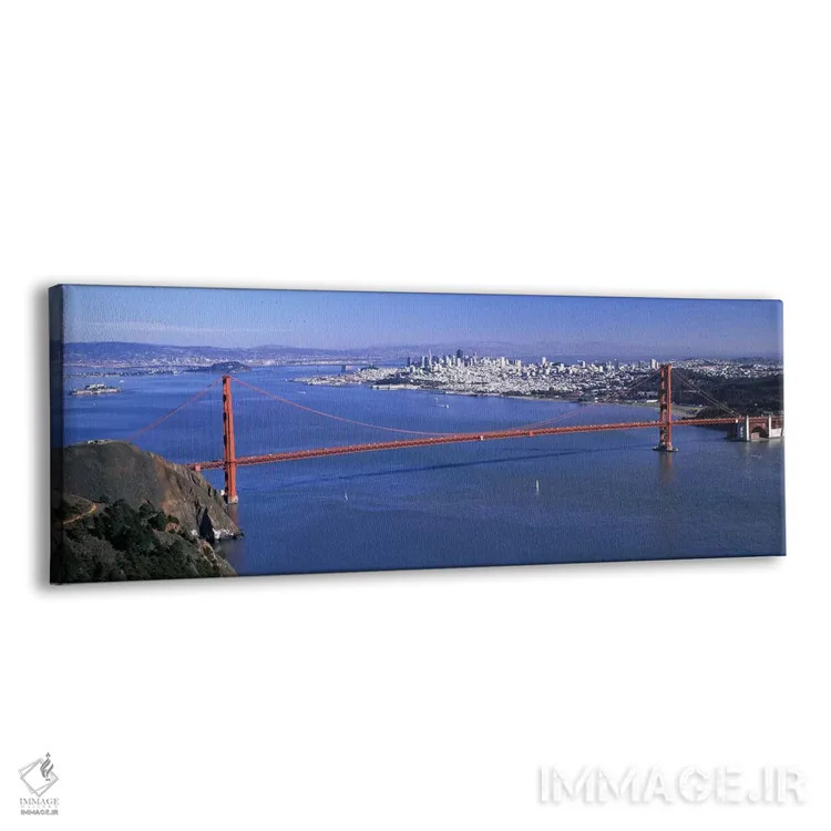 تابلو دکوراتیو Golden Gate Bridge, San Francisco, California, USA #4,ن… اثر پانورامیک ایمجز - نمای پرسپکتیو محصول