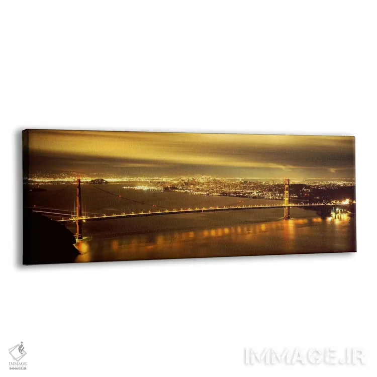 تابلو دکوراتیو Golden Gate Bridge, San Francisco, California, USA,پل م… اثر پانورامیک ایمجز - نمای پرسپکتیو محصول