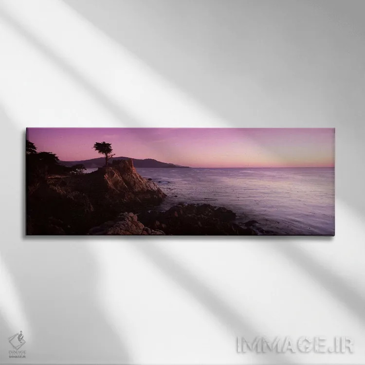 تابلو دکوراتیو Pebble Beach, Monterey County, California, USA,منظره سا… اثر پانورامیک ایمجز - نمای روبهرو روی دیوار