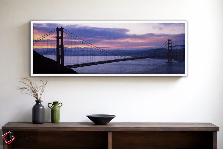 تابلو دکوراتیو Golden Gate Bridge, San Francisco, California, USA,سایه… اثر پانورامیک ایمجز - D1W
