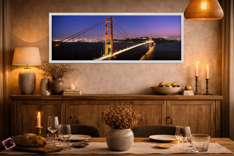 تابلو دکوراتیو Golden Gate Bridge, San Francisco, California, USA,پل م… اثر پانورامیک ایمجز - D2W