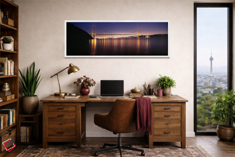 تابلو دکوراتیو Golden Gate Bridge, San Francisco Bay, San Francisco, C… اثر پانورامیک ایمجز - D1W