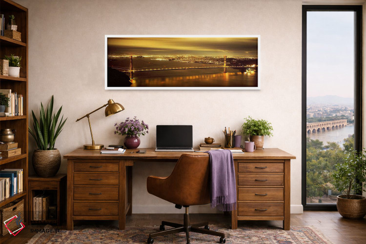 تابلو دکوراتیو Golden Gate Bridge, San Francisco, California, USA,پل م… اثر پانورامیک ایمجز - D1W