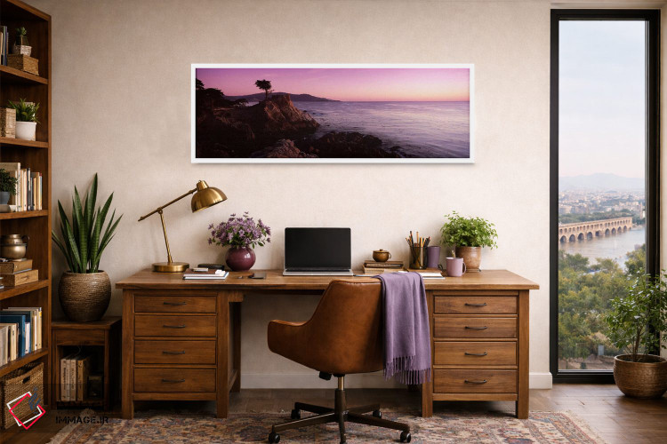 تابلو دکوراتیو Pebble Beach, Monterey County, California, USA,منظره سا… اثر پانورامیک ایمجز - D1W