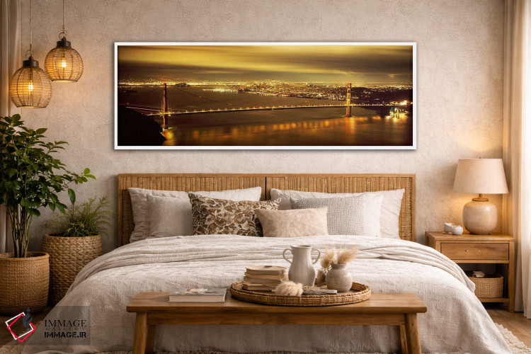تابلو دکوراتیو Golden Gate Bridge, San Francisco, California, USA,پل م… اثر پانورامیک ایمجز - D5W