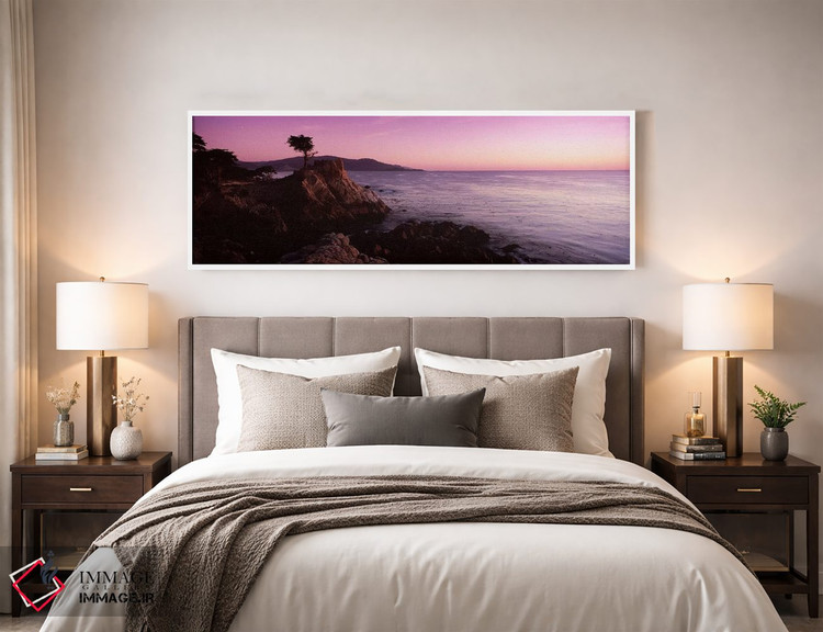 تابلو دکوراتیو Pebble Beach, Monterey County, California, USA,منظره سا… اثر پانورامیک ایمجز - D3W