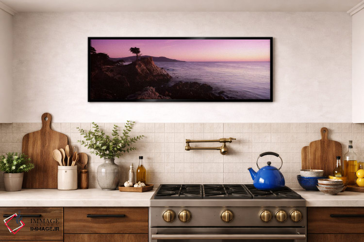 تابلو دکوراتیو Pebble Beach, Monterey County, California, USA,منظره سا… اثر پانورامیک ایمجز - D2B