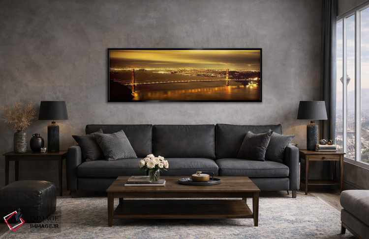 تابلو دکوراتیو Golden Gate Bridge, San Francisco, California, USA,پل م… اثر پانورامیک ایمجز - D6B
