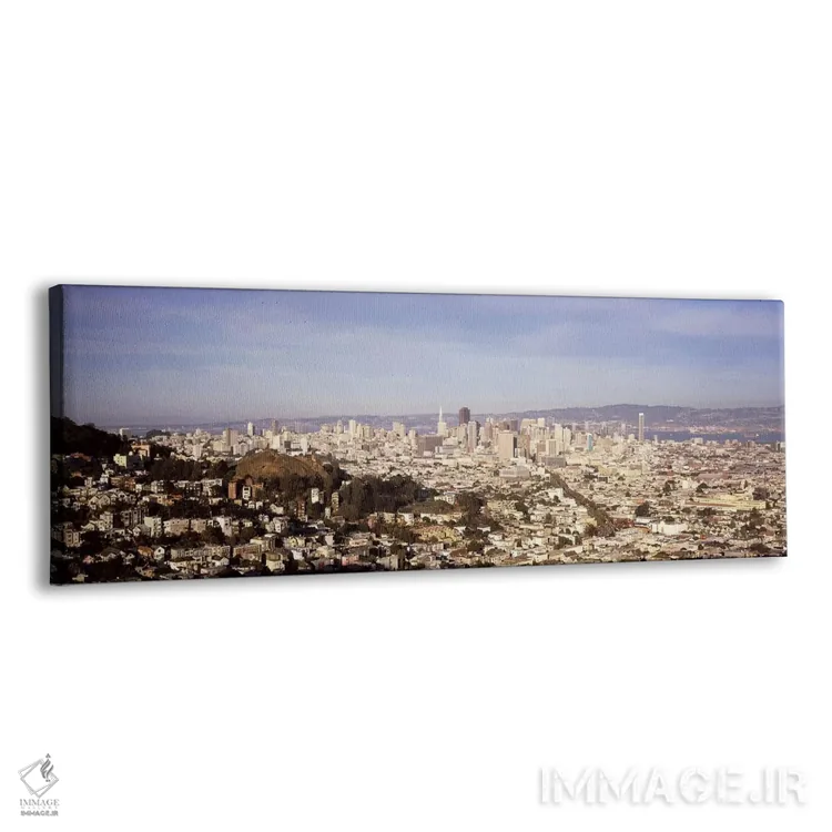 تابلو دکوراتیو San Francisco, California, USA #2,نمای زاویه بالا از یک… اثر پانورامیک ایمجز - نمای پرسپکتیو محصول