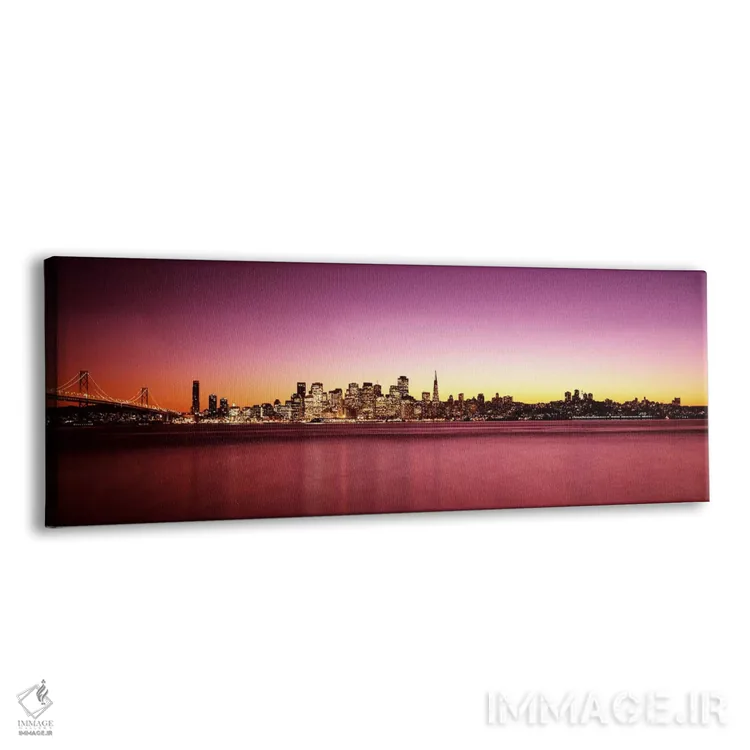 تابلو دکوراتیو Bay Bridge, San Francisco Bay, San Francisco, Californi… اثر پانورامیک ایمجز - نمای پرسپکتیو محصول