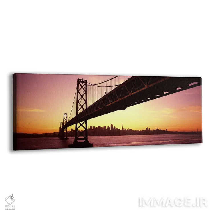 تابلو دکوراتیو San Francisco Bay, San Francisco, California, USA,پل بر… اثر پانورامیک ایمجز - نمای پرسپکتیو محصول