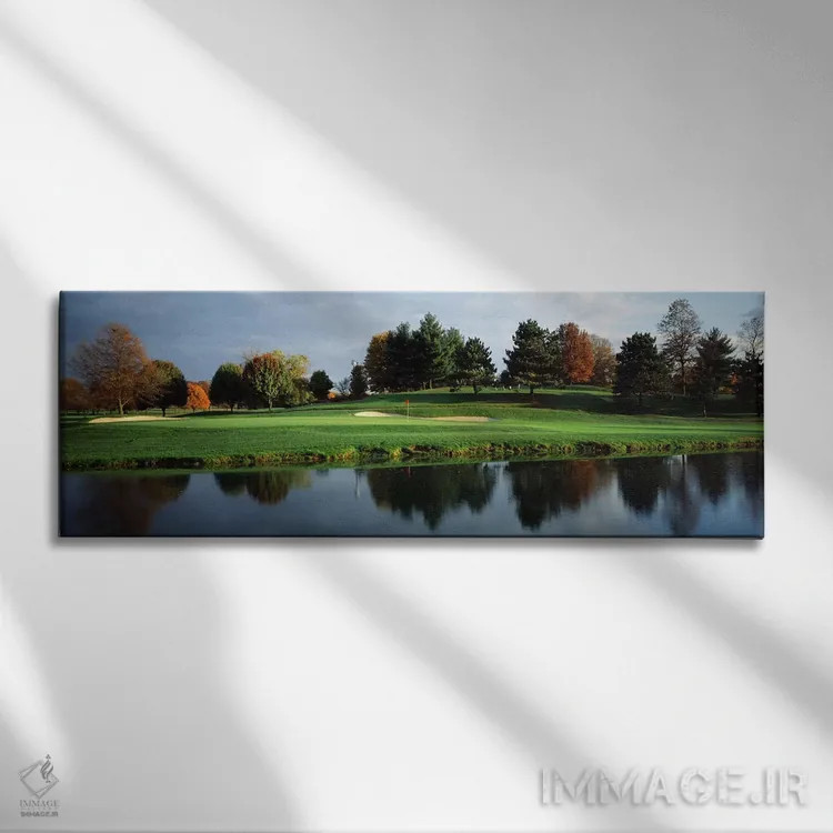 تابلو دکوراتیو 8th Hole, Westwood Country Club, Vienna, Fairfax County… اثر پانورامیک ایمجز - نمای روبهرو روی دیوار
