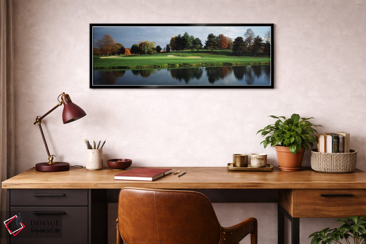 تابلو دکوراتیو 8th Hole, Westwood Country Club, Vienna, Fairfax County… اثر پانورامیک ایمجز - D3B