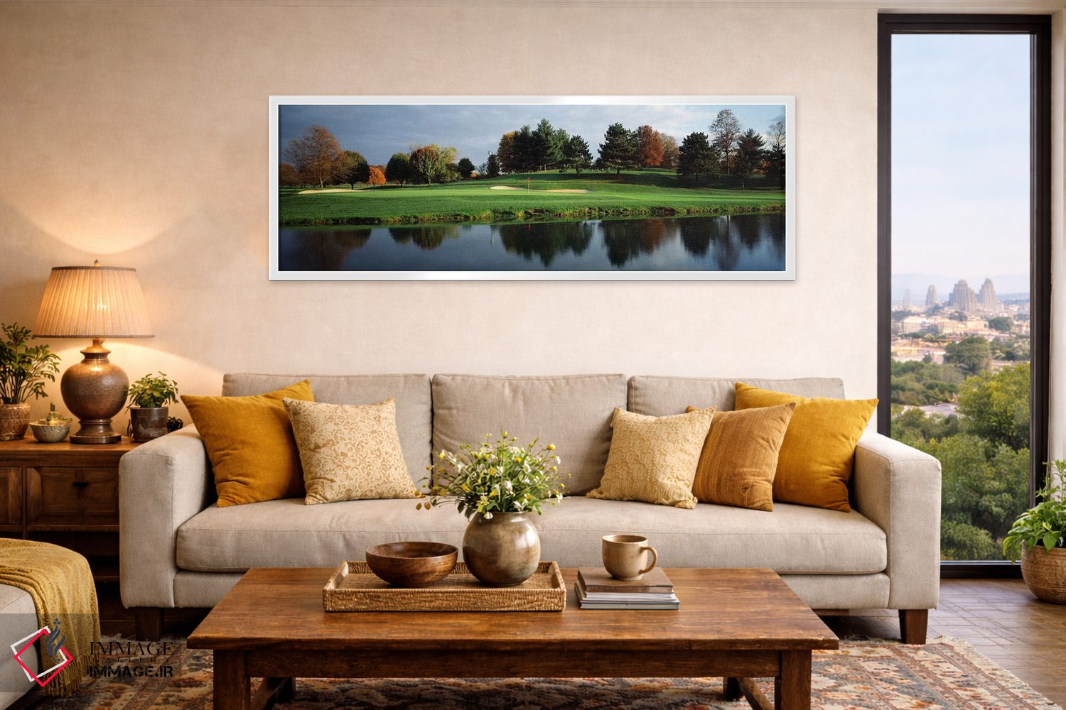 تابلو دکوراتیو 8th Hole, Westwood Country Club, Vienna, Fairfax County… اثر پانورامیک ایمجز - D4W