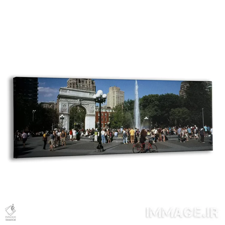 تابلو دکوراتیو Washington Square Arch, Washington Square Park, Manhatt… اثر پانورامیک ایمجز - نمای پرسپکتیو محصول