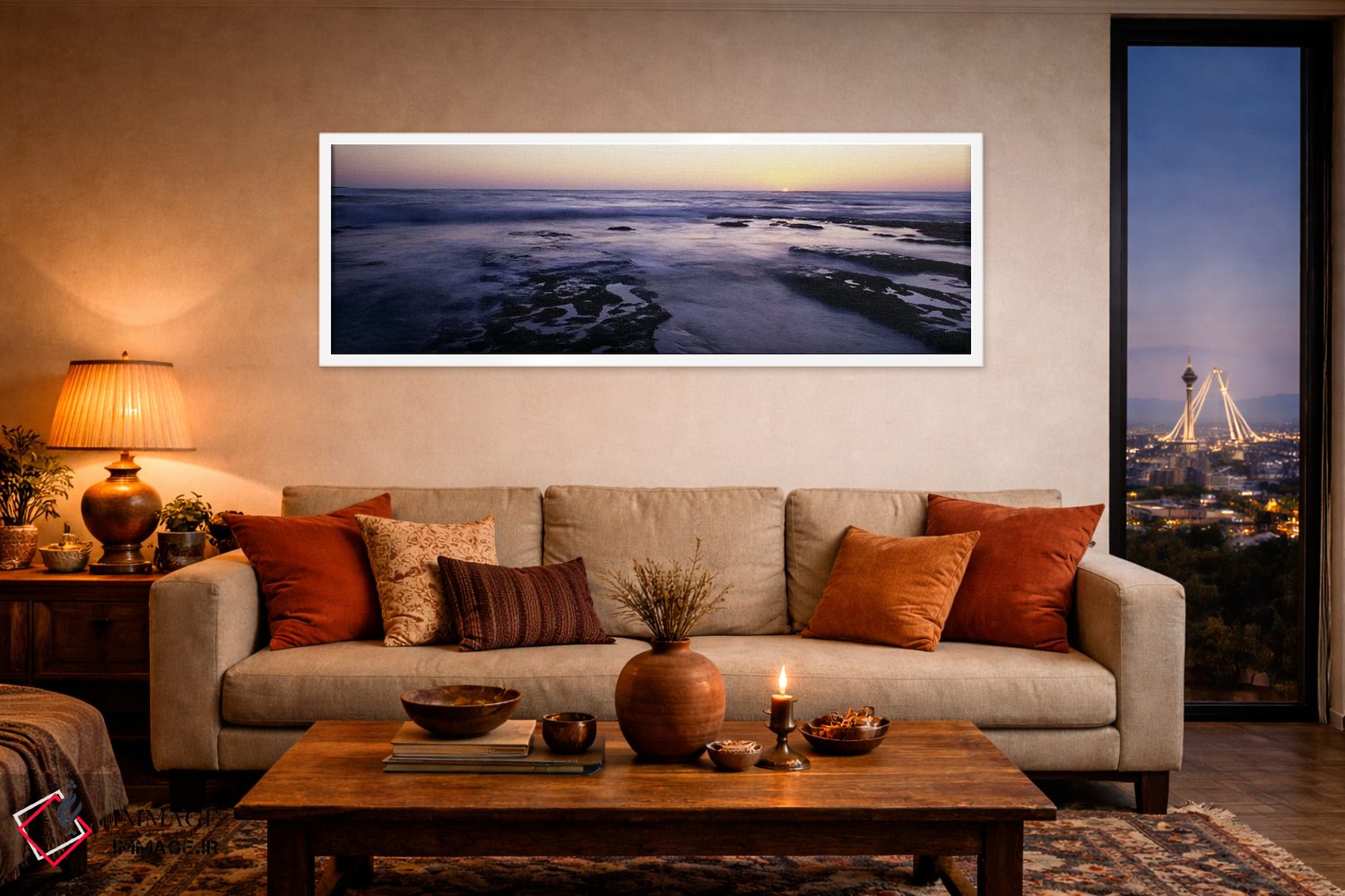 تابلو دکوراتیو La Jolla Shores, La Jolla, San Diego, California, USA,ا… اثر پانورامیک ایمجز - D4W