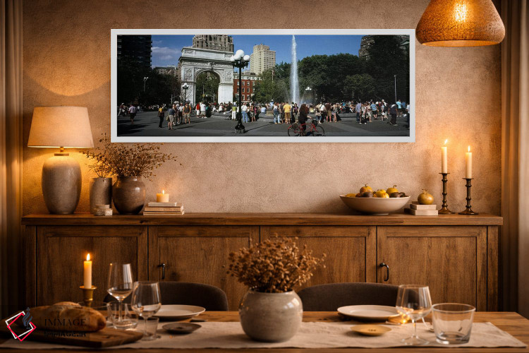 تابلو دکوراتیو Washington Square Arch, Washington Square Park, Manhatt… اثر پانورامیک ایمجز - D2W