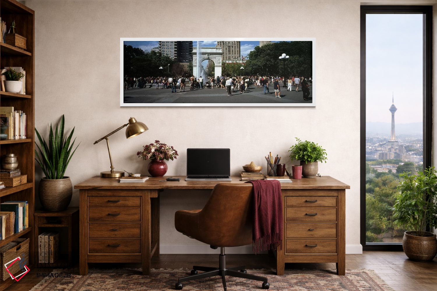 تابلو دکوراتیو Washington Square Park, Manhattan, New York City, New Y… اثر پانورامیک ایمجز - D1W