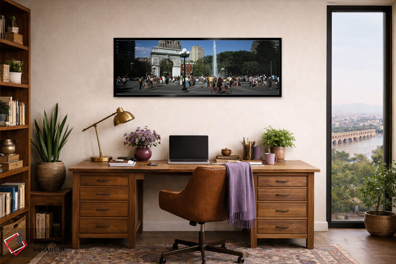 تابلو دکوراتیو Washington Square Arch, Washington Square Park, Manhatt… اثر پانورامیک ایمجز - D3B