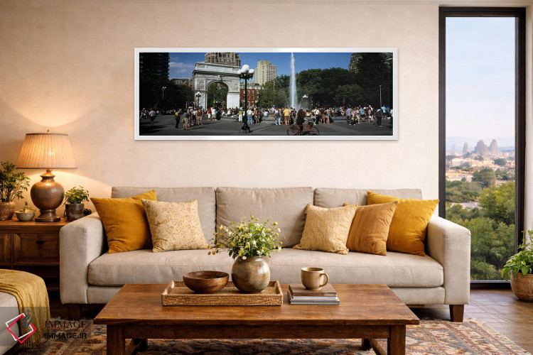تابلو دکوراتیو Washington Square Arch, Washington Square Park, Manhatt… اثر پانورامیک ایمجز - D5W