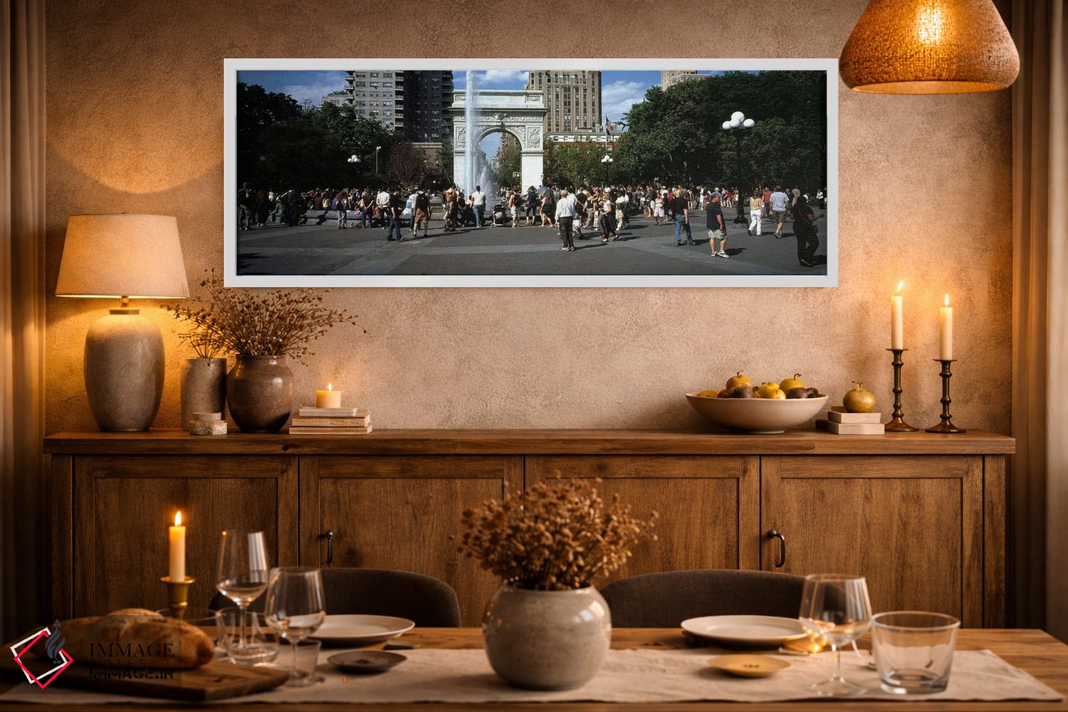 تابلو دکوراتیو Washington Square Park, Manhattan, New York City, New Y… اثر پانورامیک ایمجز - D2W