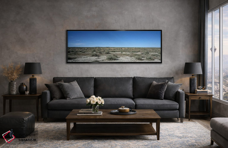 تابلو دکوراتیو Kunene Region, Namibia,گله اسپرینگ باک در حال چرا در طب… اثر پانورامیک ایمجز - D6B