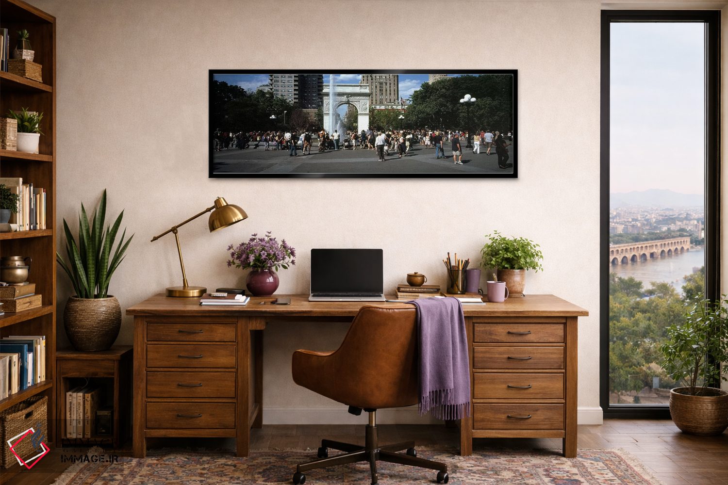 تابلو دکوراتیو Washington Square Park, Manhattan, New York City, New Y… اثر پانورامیک ایمجز - D3B