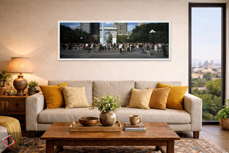 تابلو دکوراتیو Washington Square Park, Manhattan, New York City, New Y… اثر پانورامیک ایمجز - D5W