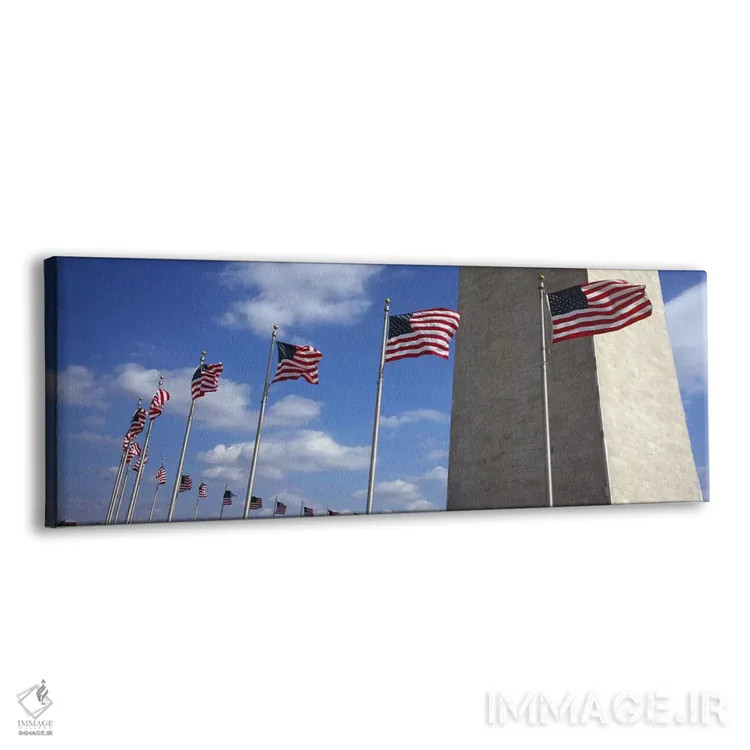 تابلو دکوراتیو Washington Monument, National Mall, Washington, D.C., U… اثر پانورامیک ایمجز - نمای پرسپکتیو محصول