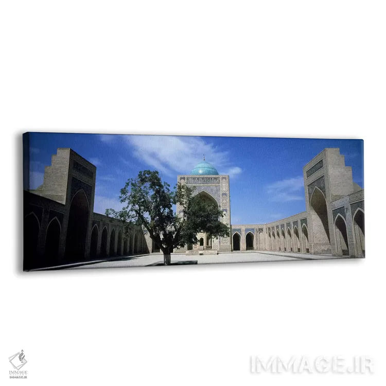 تابلو دکوراتیو Kalon Mosque, Bukhara, Uzbekistan,حیاط مسجد، مسجد کلان… اثر پانورامیک ایمجز - نمای پرسپکتیو محصول