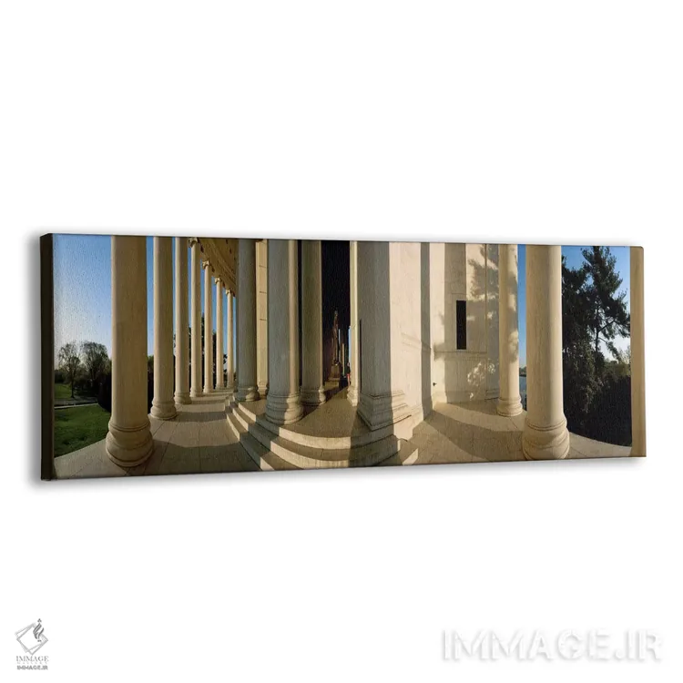 تابلو دکوراتیو Jefferson Memorial, Washington DC, USA,ستون های بنای یا… اثر پانورامیک ایمجز - نمای پرسپکتیو محصول