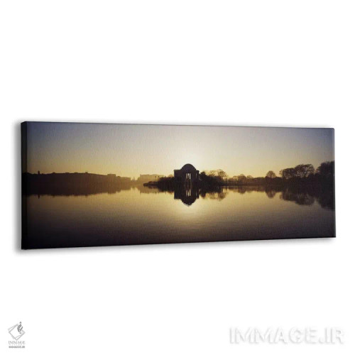 تابلو دکوراتیو Jefferson Memorial, Tidal Basin, Potomac River, Washing… اثر پانورامیک ایمجز - نمای پرسپکتیو محصول