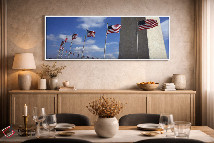 تابلو دکوراتیو Washington Monument, National Mall, Washington, D.C., U… اثر پانورامیک ایمجز - D2W
