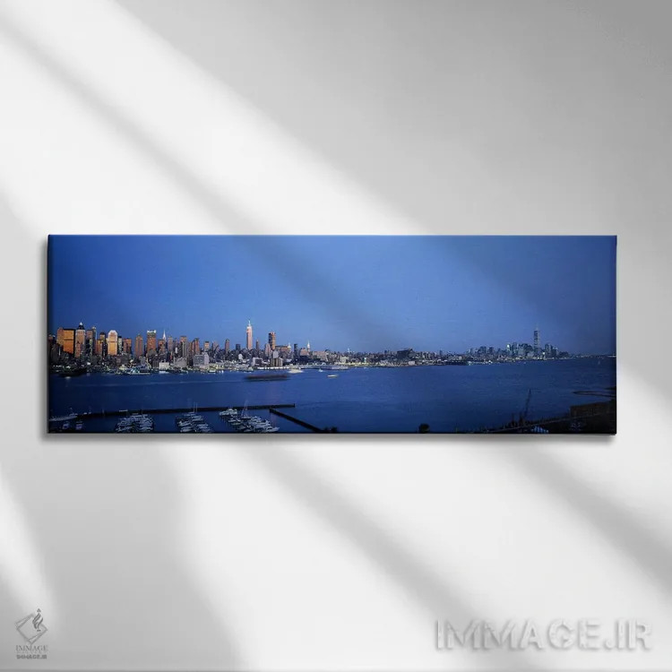 تابلو دکوراتیو New York City, New York State, USA,شهر از پارک همیلتون… اثر پانورامیک ایمجز - نمای روبهرو روی دیوار