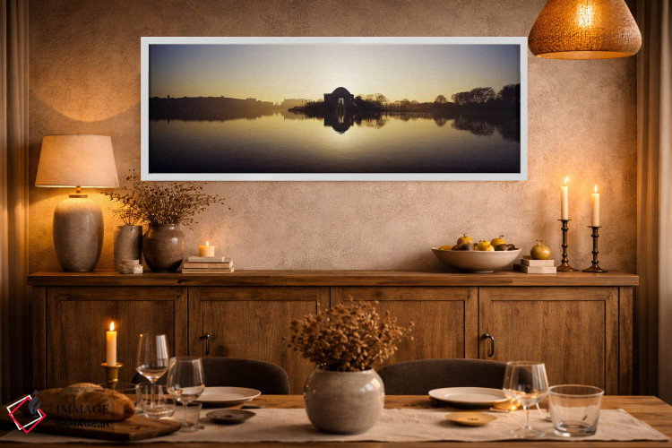 تابلو دکوراتیو Jefferson Memorial, Tidal Basin, Potomac River, Washing… اثر پانورامیک ایمجز - D1W